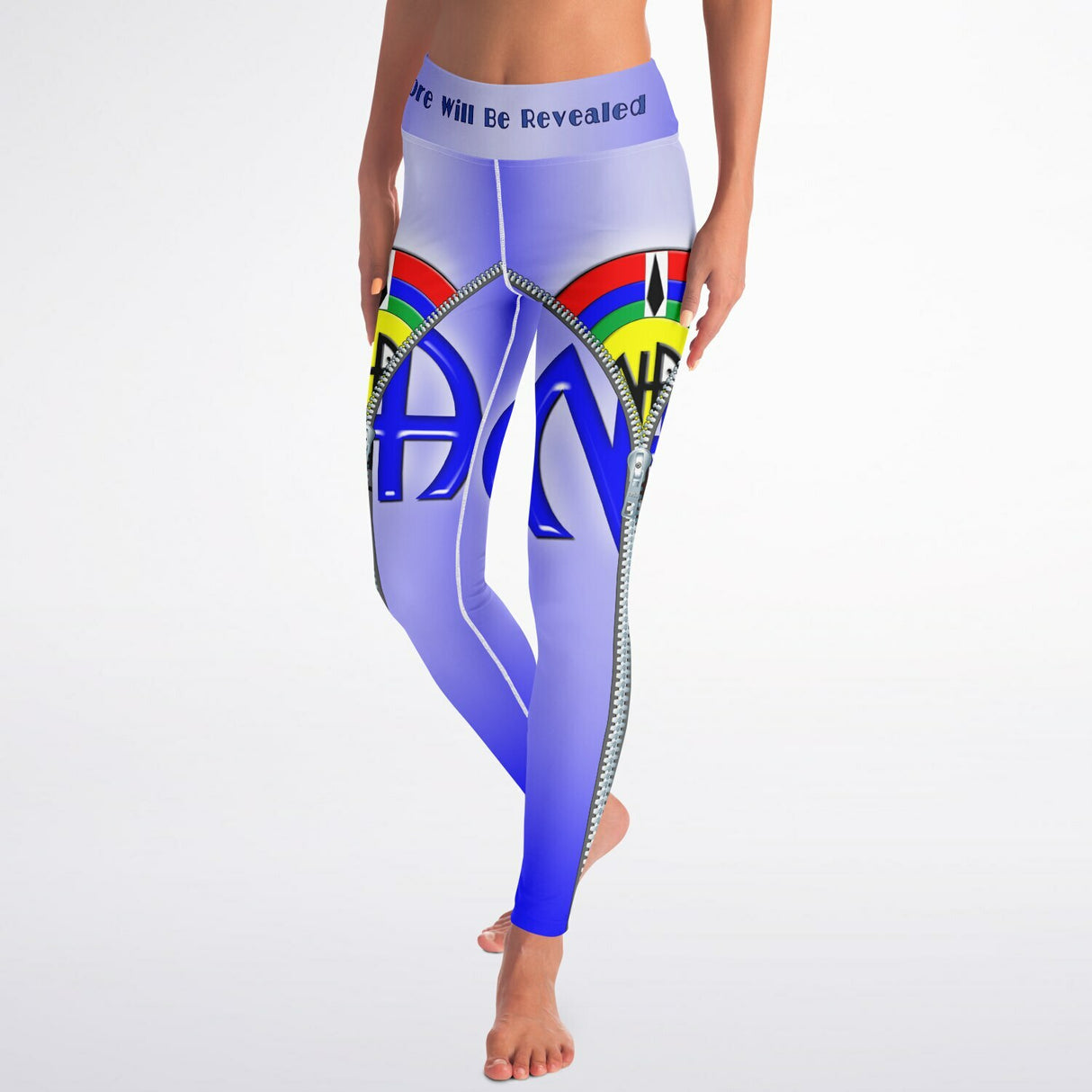 More Will Be Revealed Yoga Leggings - AOP