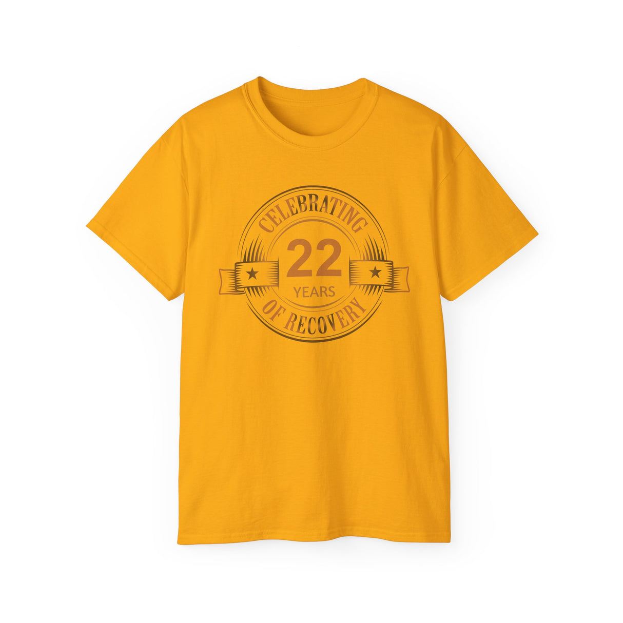 Custom Celebrating Recovery Badge dtg Tee