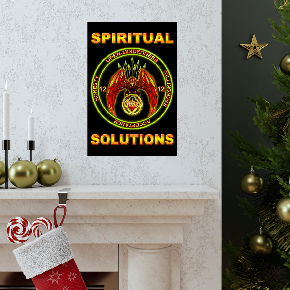 Spiritual Solutions Vertical Posters