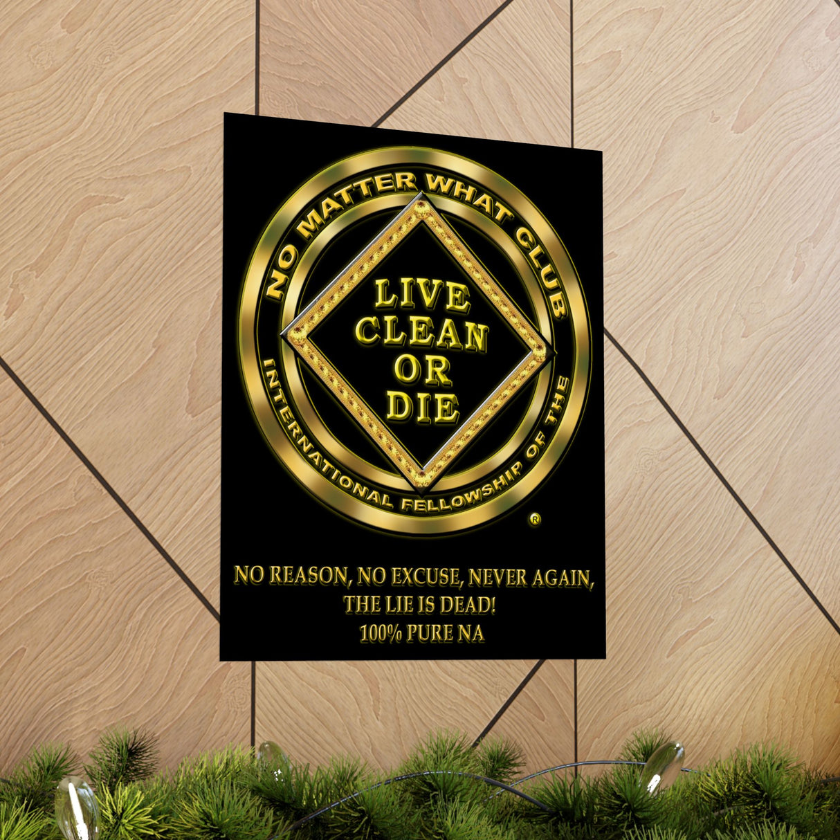 No Matter What Gold Vertical Posters