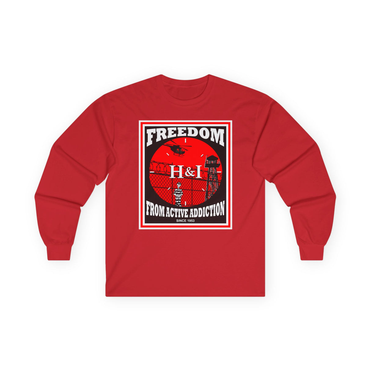 Freedom From Active Addiction Long Sleeve dtg Tee
