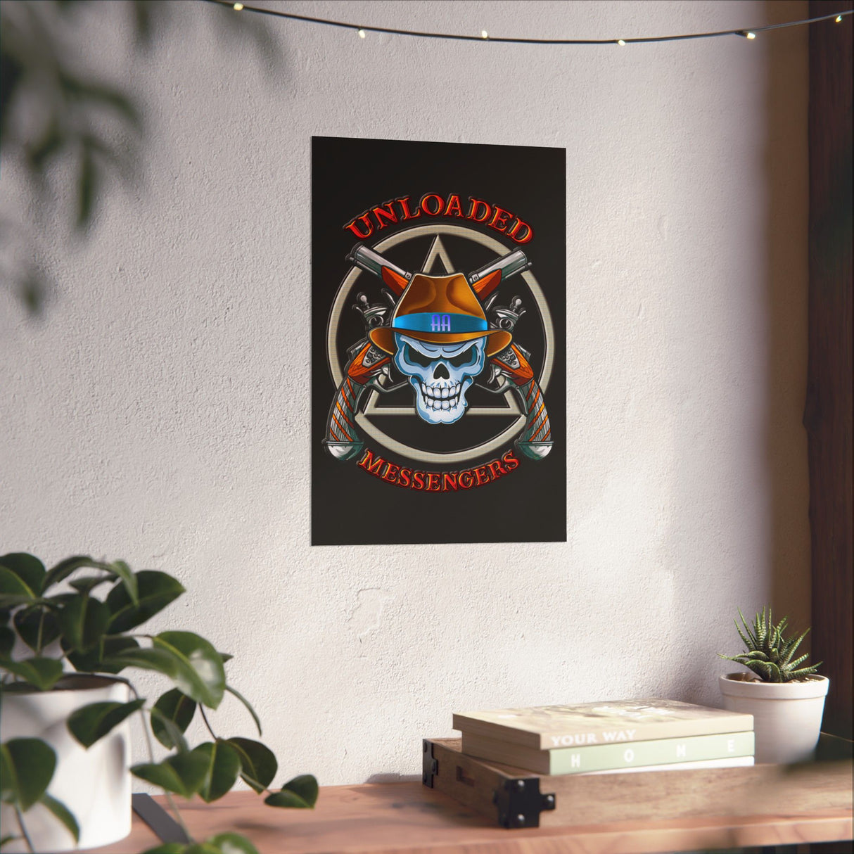 AA- Unloaded Messengers Vertical Posters