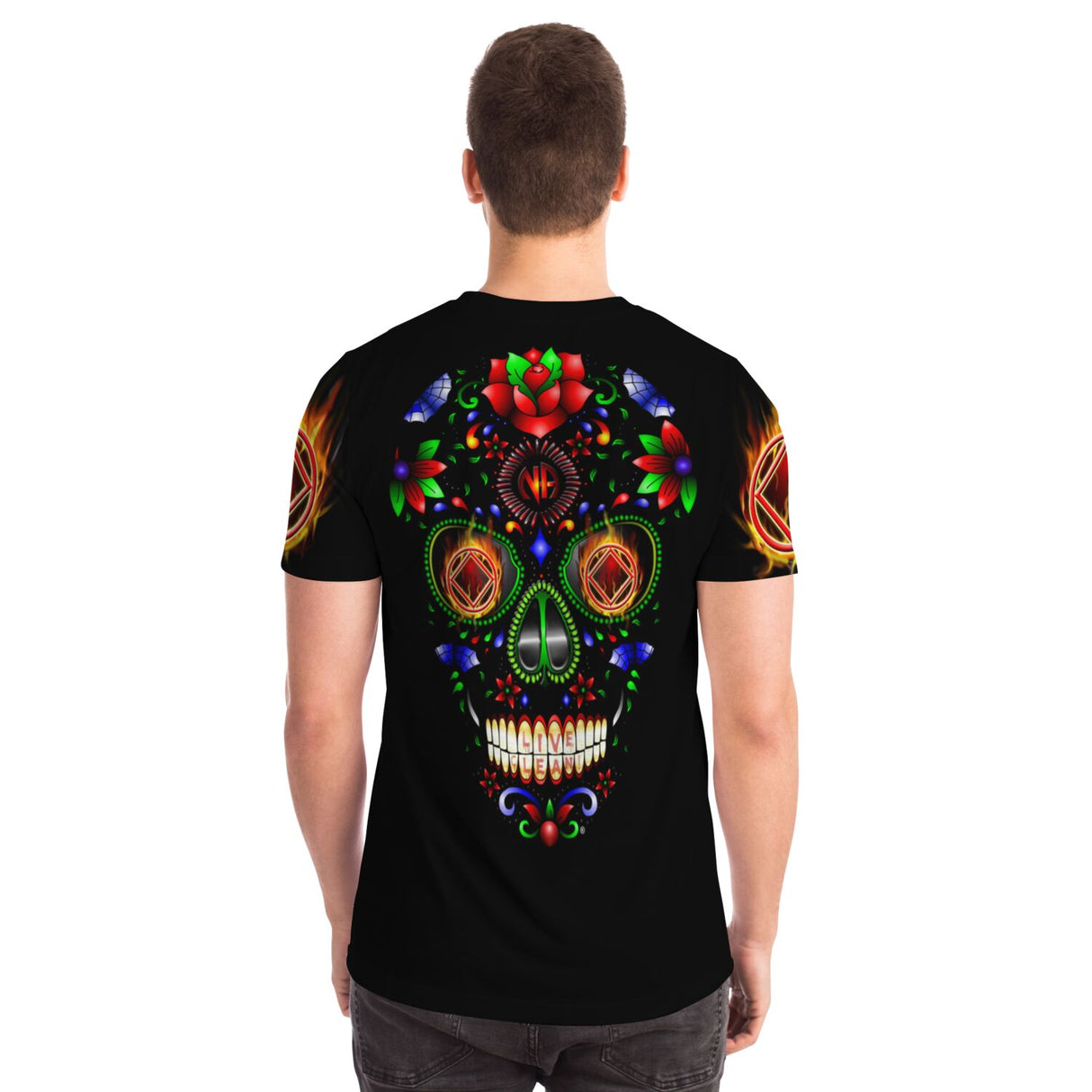 Sugar Skull 2 AOP T-shirts