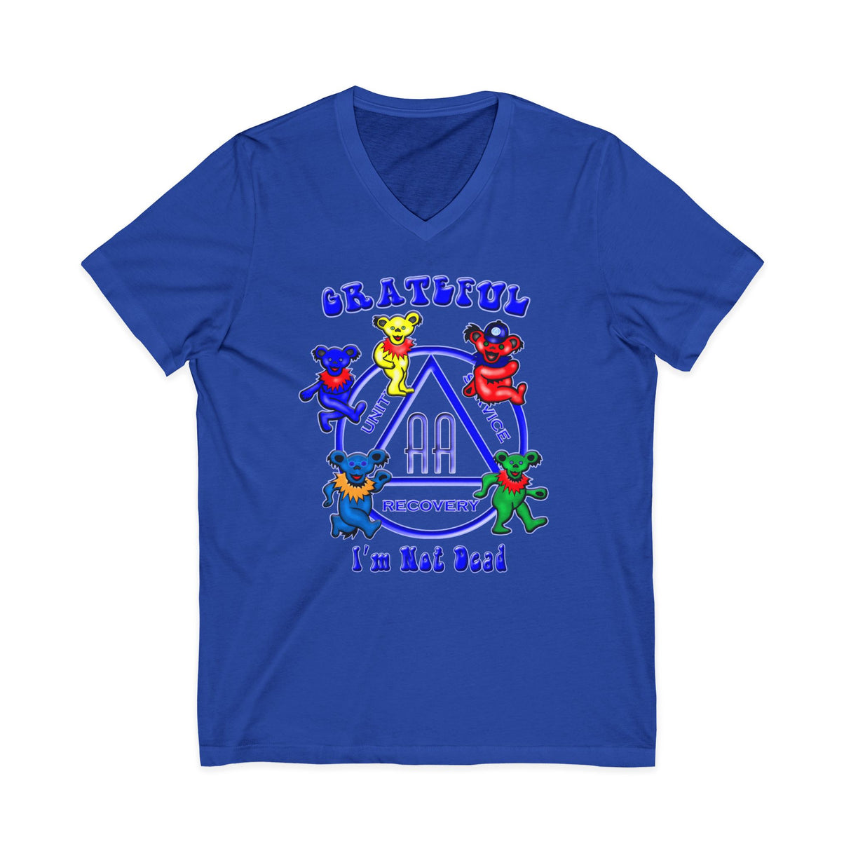 Grateful I'm Not Dead V-Neck Tee