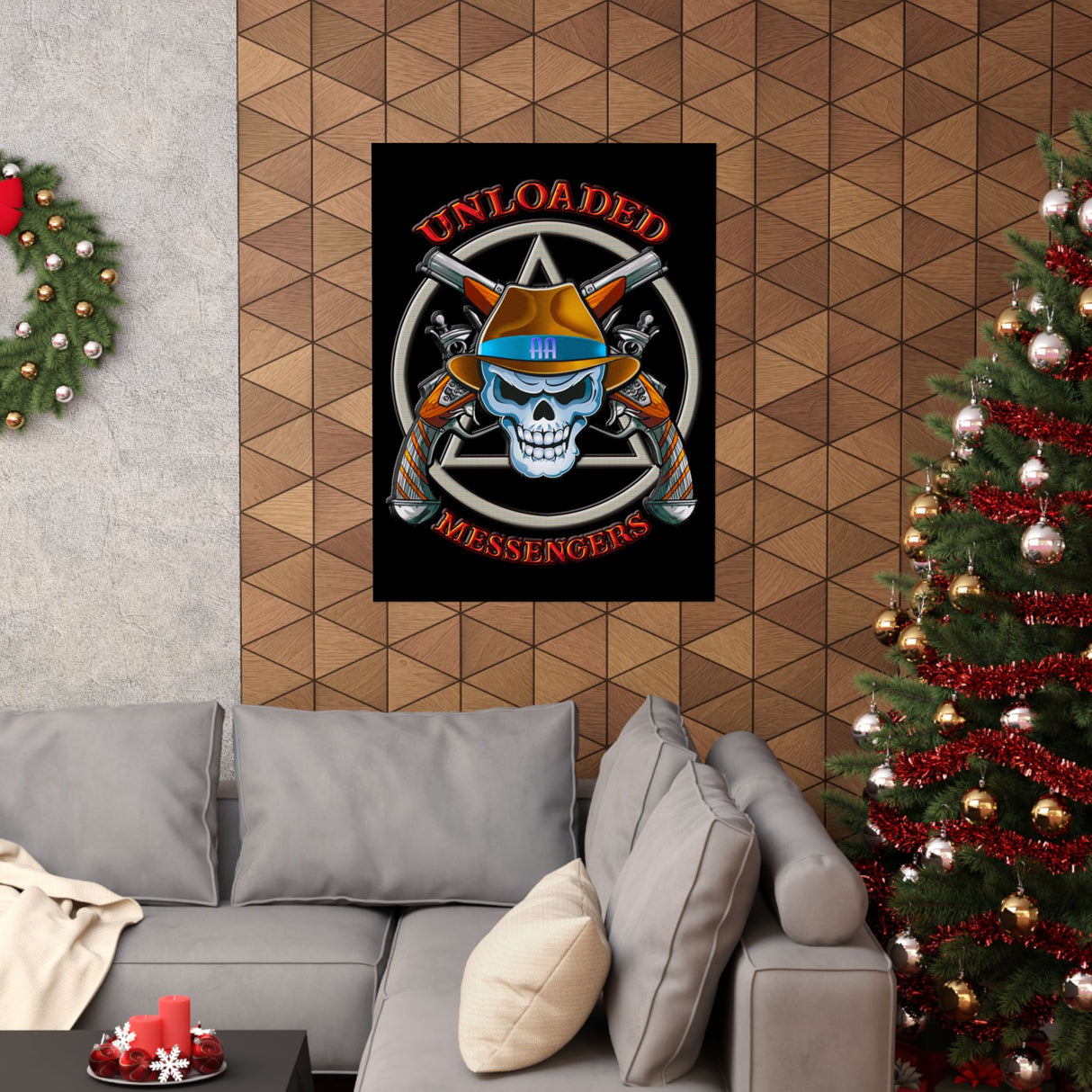 AA- Unloaded Messengers Vertical Posters