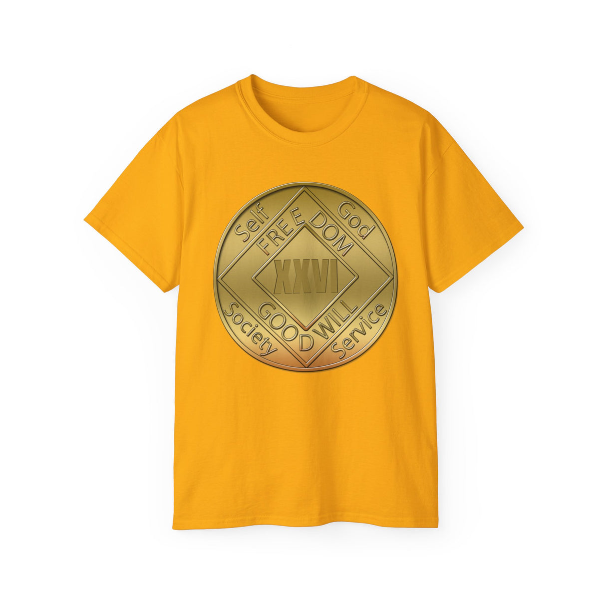 Custom Bronze NA Medallion dtg Tee