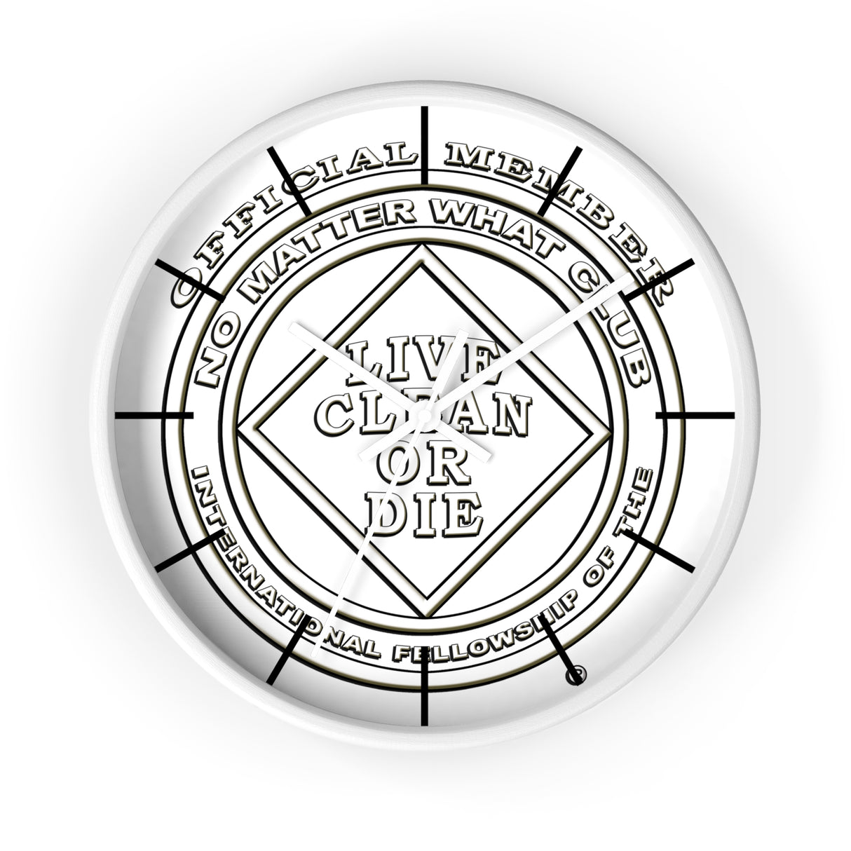 No Matter What Wall clock