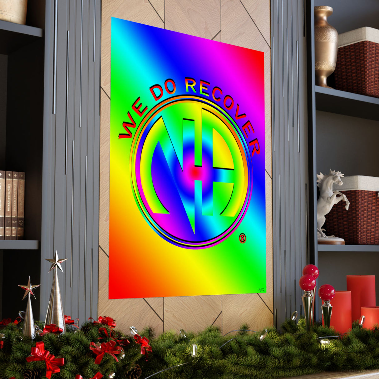 Rainbow NA Symbol 2025 Vertical Posters