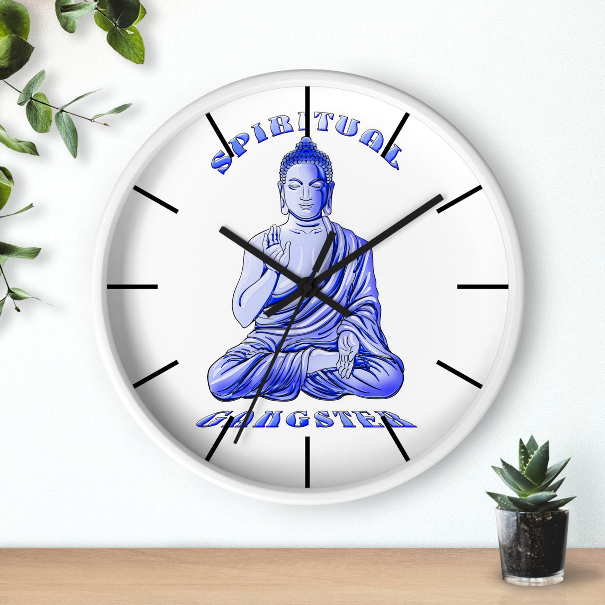 Spititual Gangster Wall clock