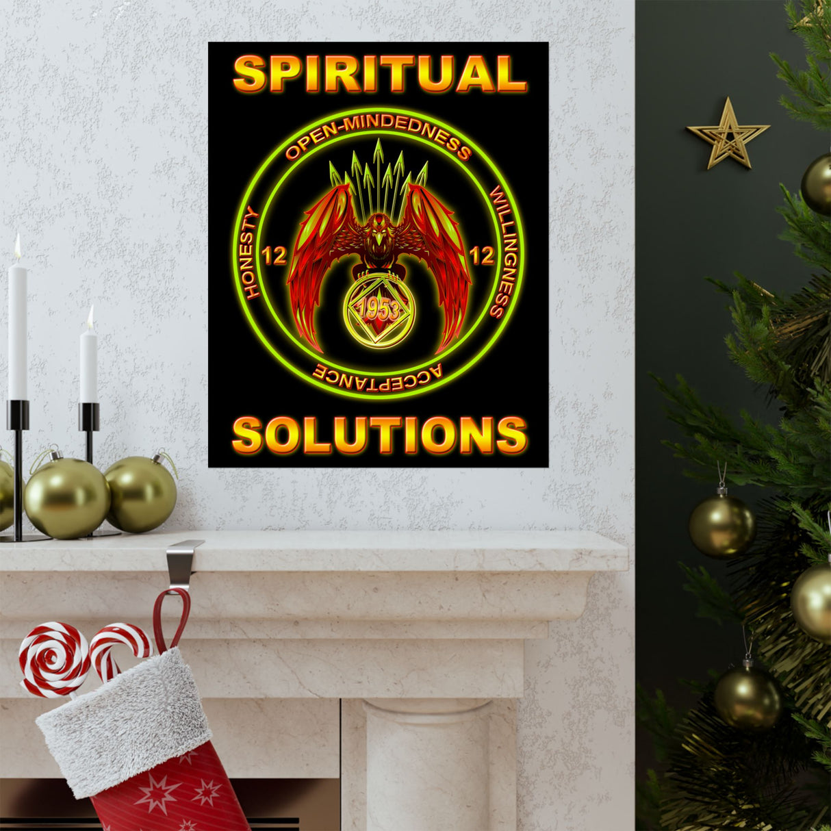 Spiritual Solutions Vertical Posters