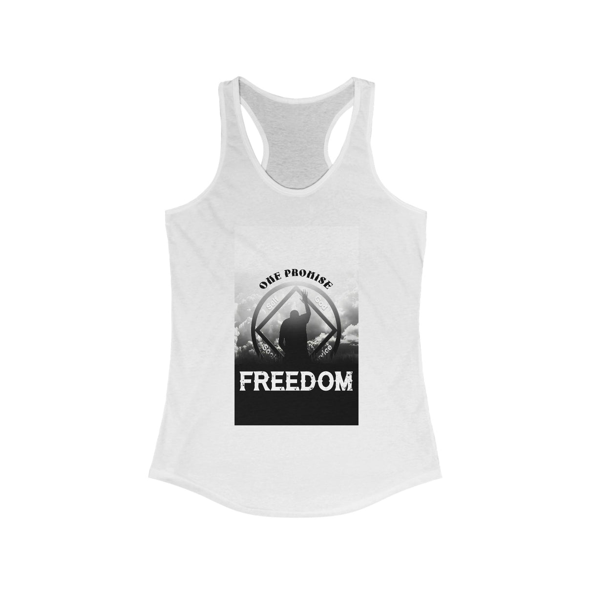 Blessed With Freedom NA Racerback Tank