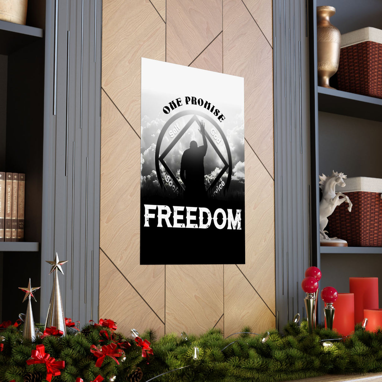 Blessded With Freedom Vertical Posters