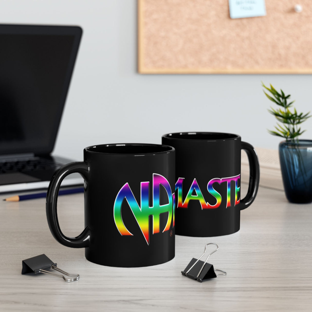 NA Namaste 11oz Black Mug