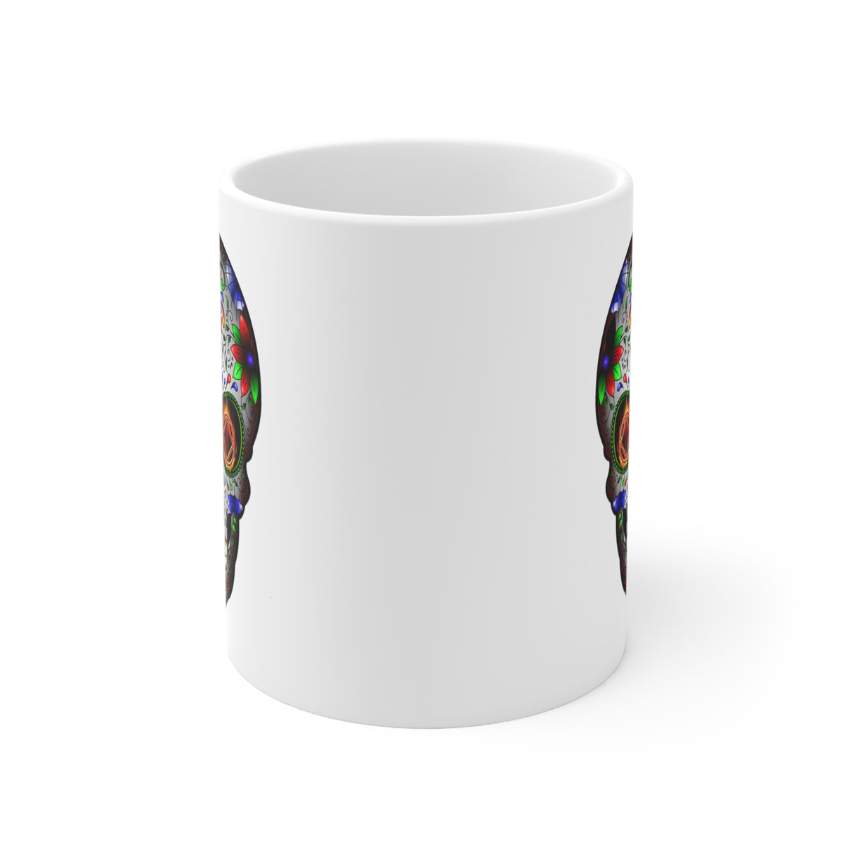 Sugar Skull 11oz Ceramic Mug