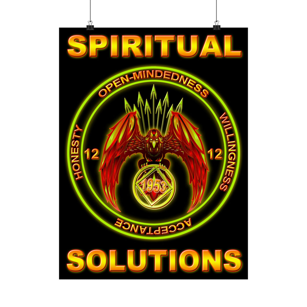 Spiritual Solutions Vertical Posters
