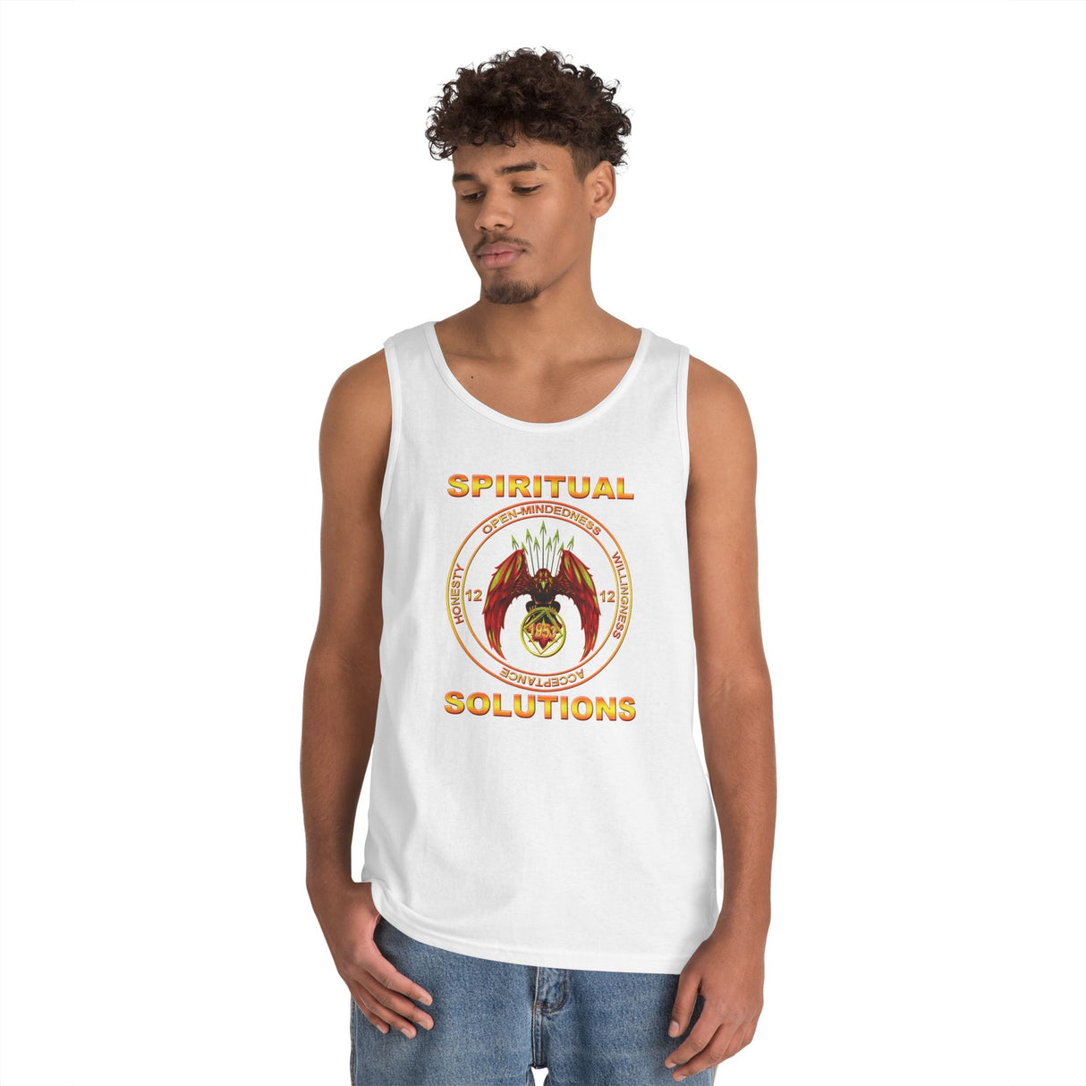 Spiritual Solutions V.2 NA dtg Tank Top