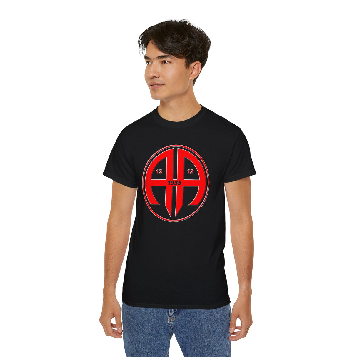 Red AA Logo AA dtg Tee