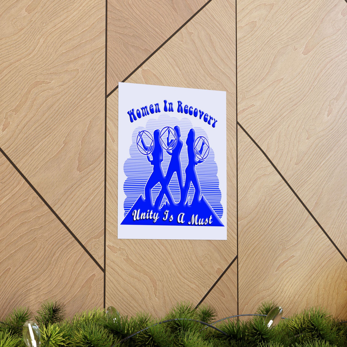 Women In Recovery Vertical Posters