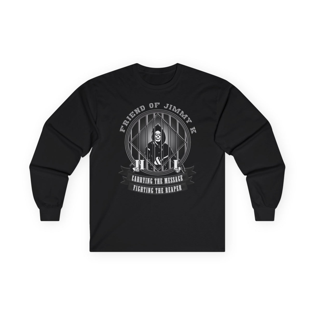 Fighting The Reaper Long Sleeve dtg Tee