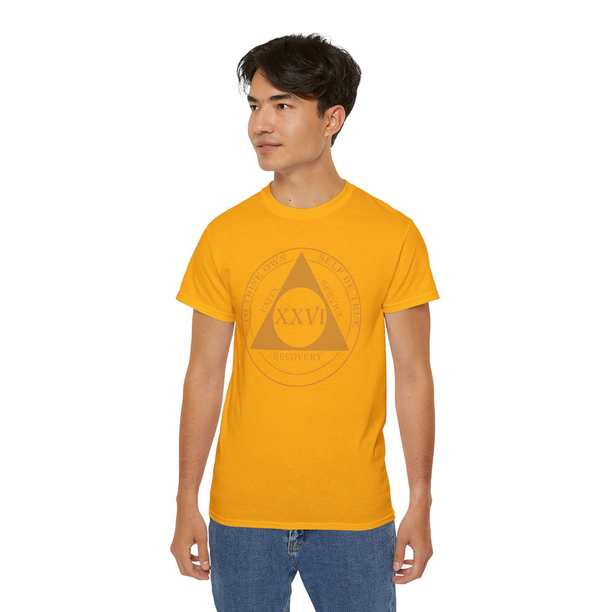 Custom AA Medallion Unisex dtg Tee