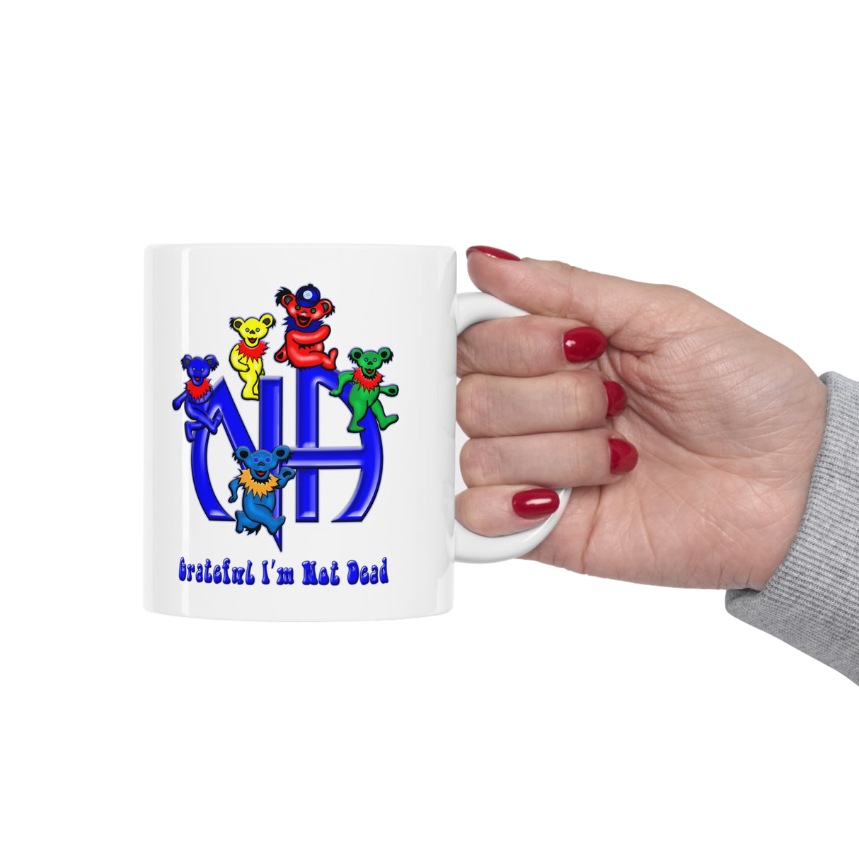 Grateful I'm Not Dead 11oz Ceramic Mug