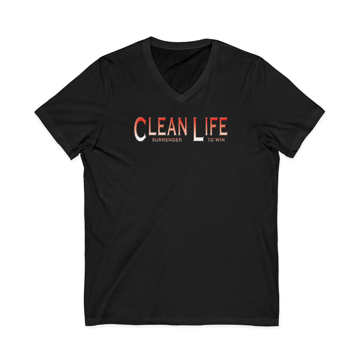 Clean Life V.2 dtg V-Neck Tee