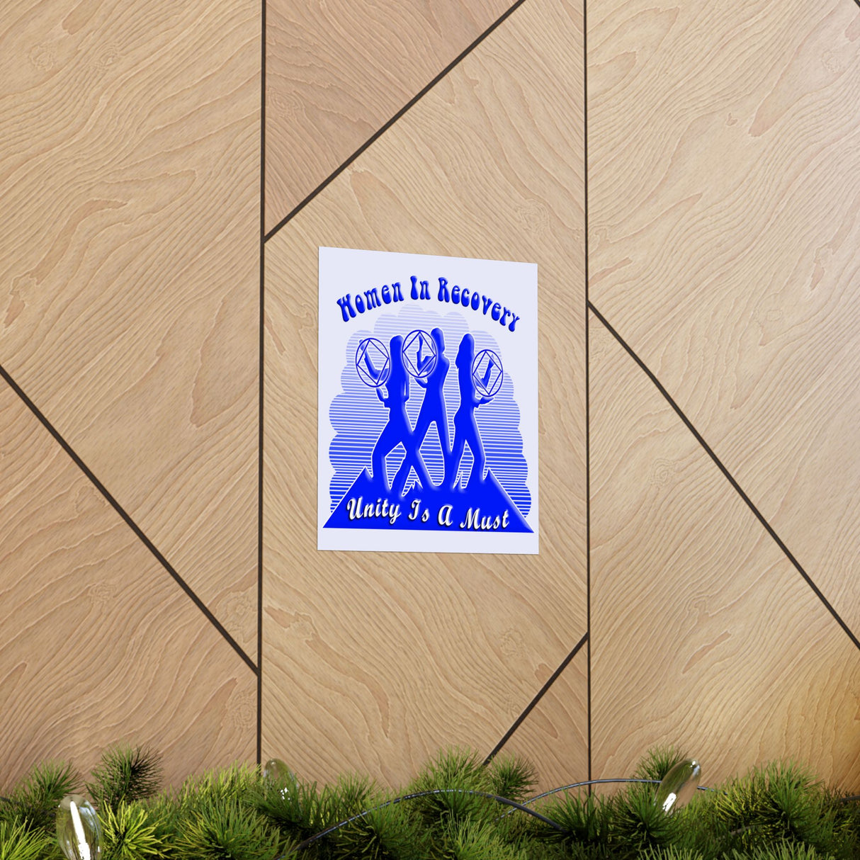Women In Recovery Vertical Posters