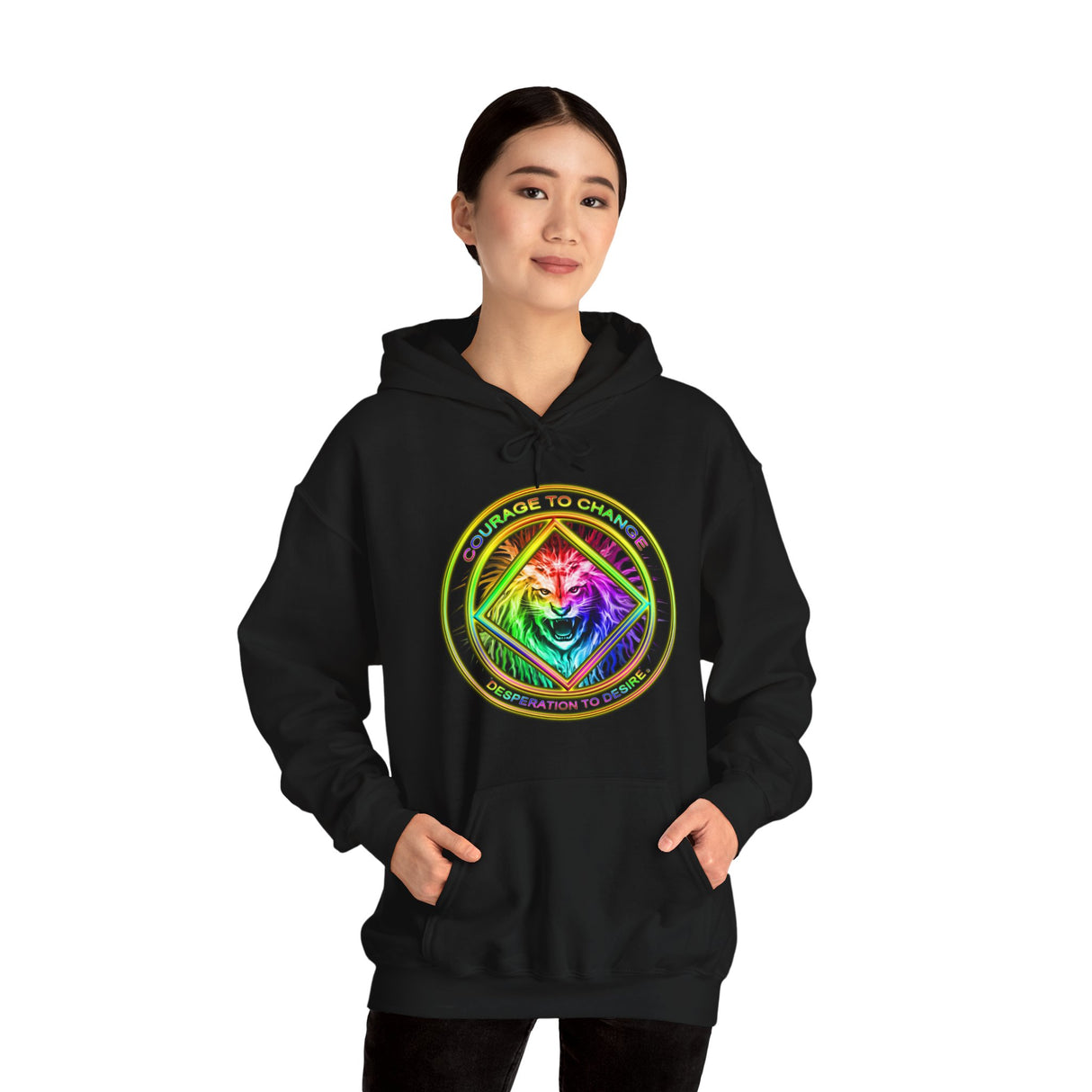 Courage To Change dtg Hoodie