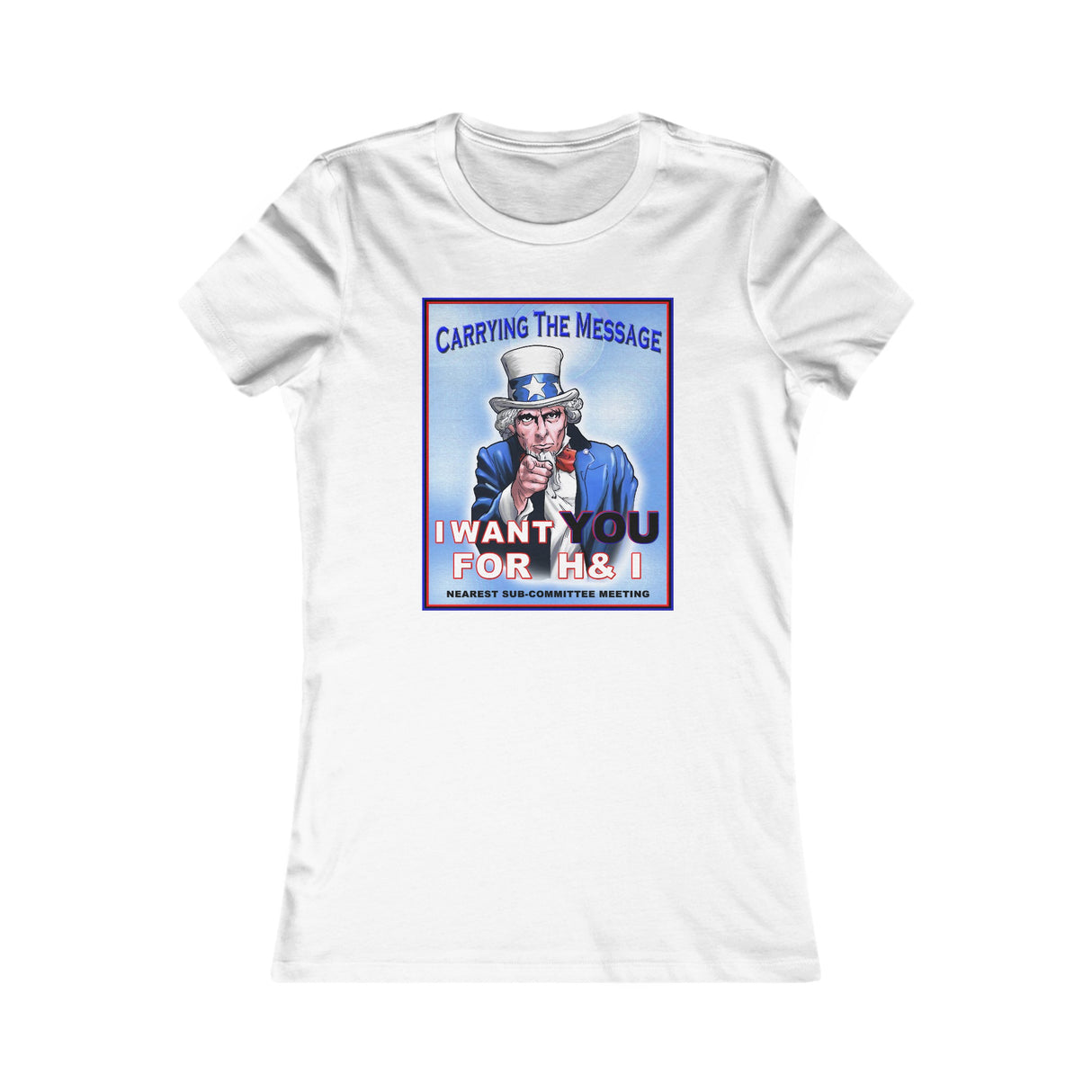 H&I I Want You Women's DTG Tee