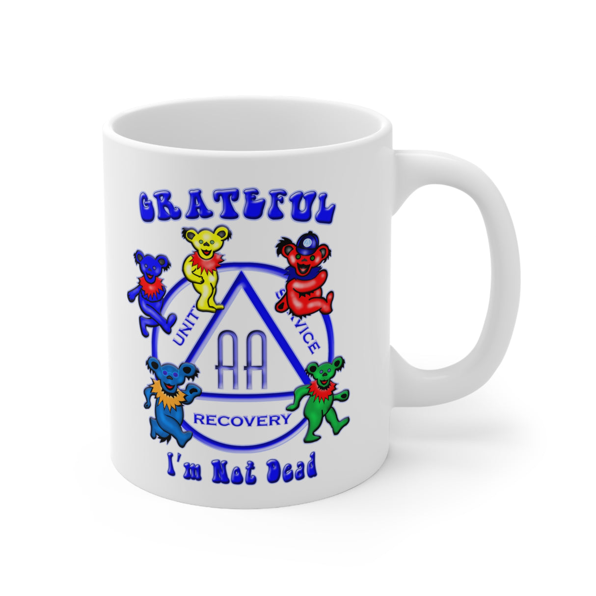 AA Grateful Not Dead 11oz Ceramic Mug
