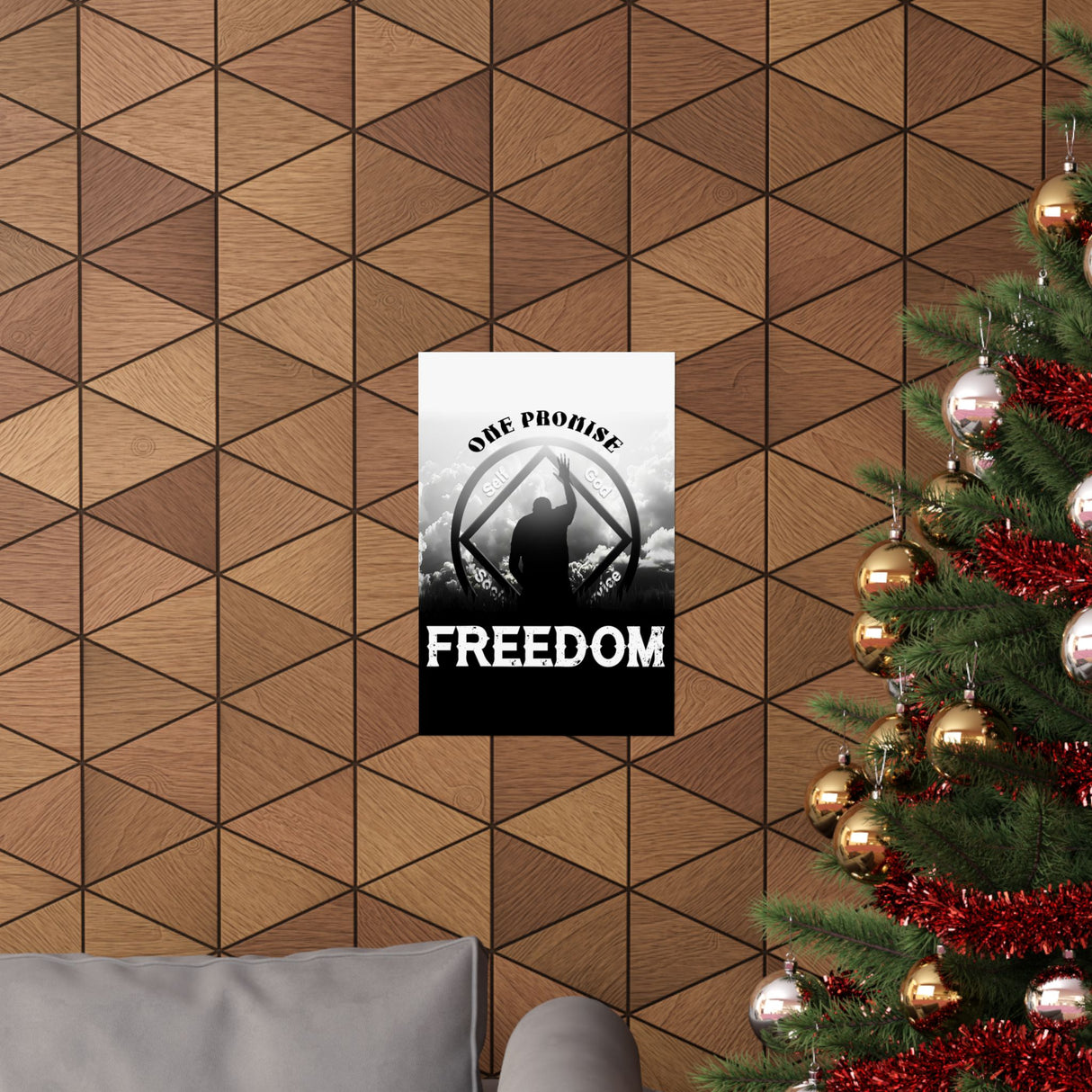Blessded With Freedom Vertical Posters