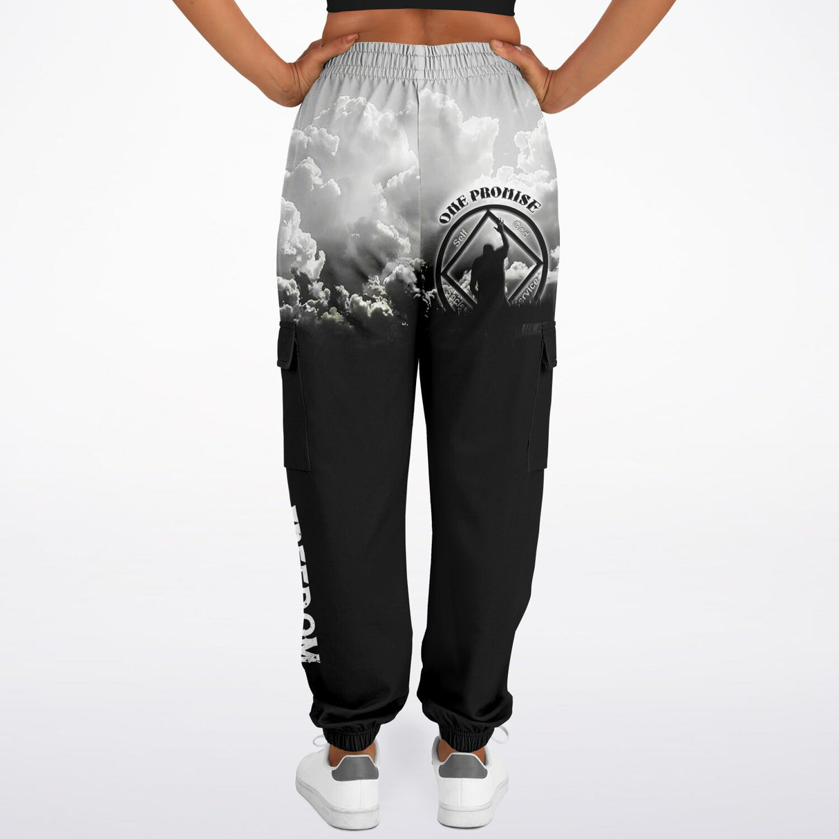 Blessed With Freedom AOP SWEAT PANTS