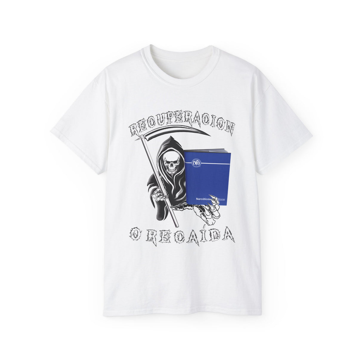 Spanish - Recover Or Relapse Reaper Tee