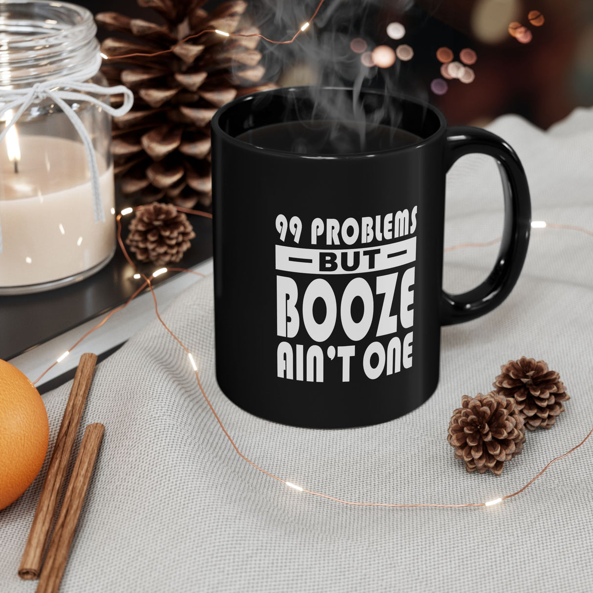 AA 99 Problems 11oz Black Mug