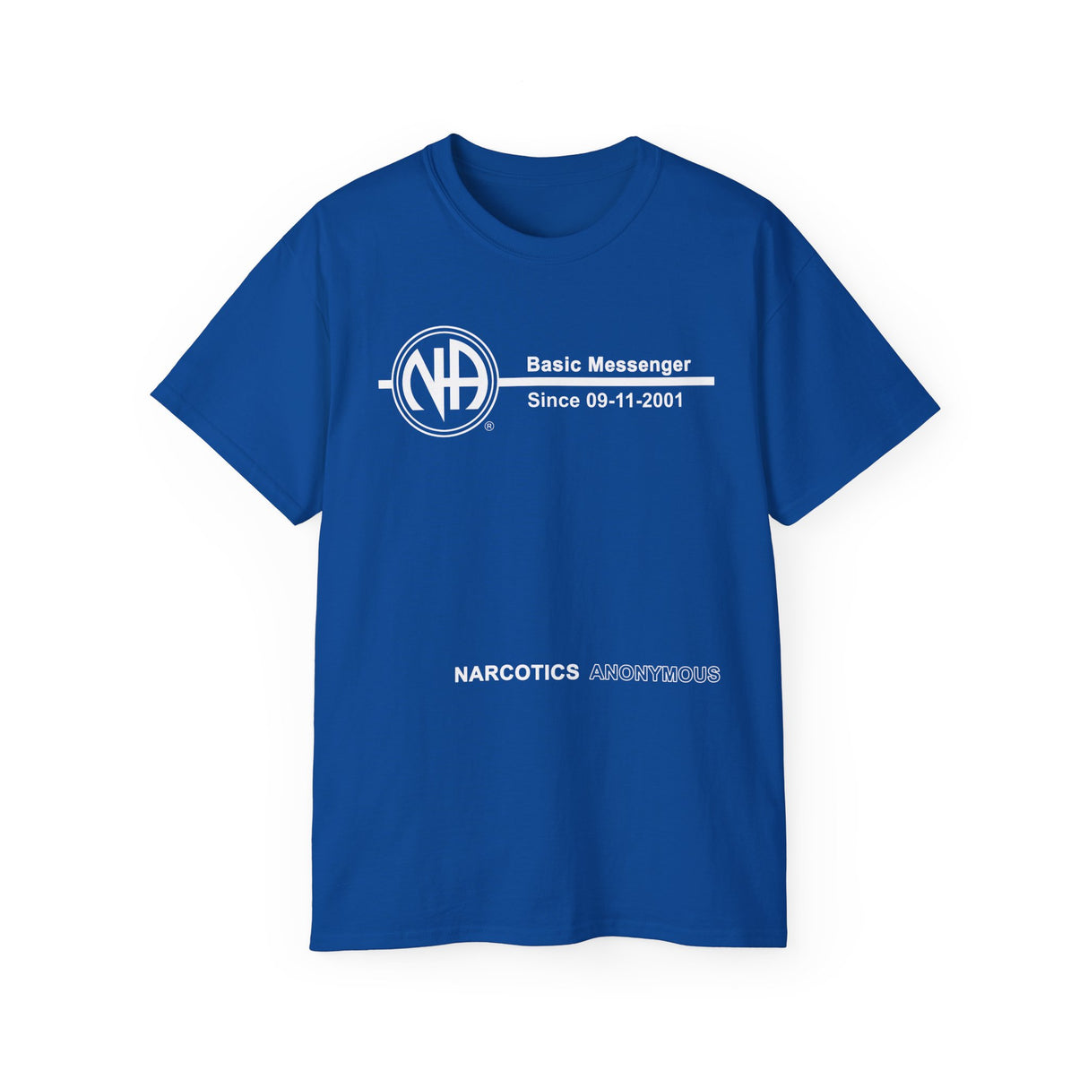 Custom Basic Messenger Clean Time dtg Tee