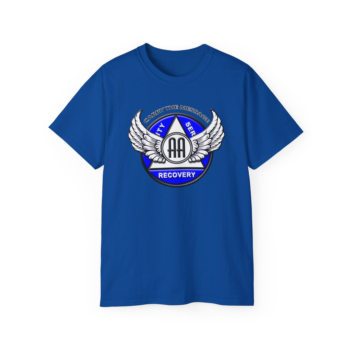 Winged AA Symbol AA dtg Tee