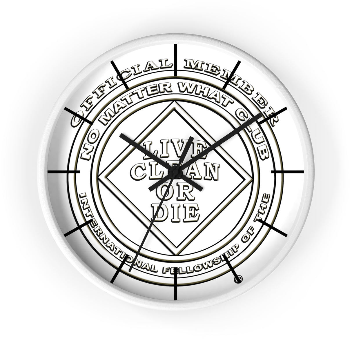 No Matter What Wall clock