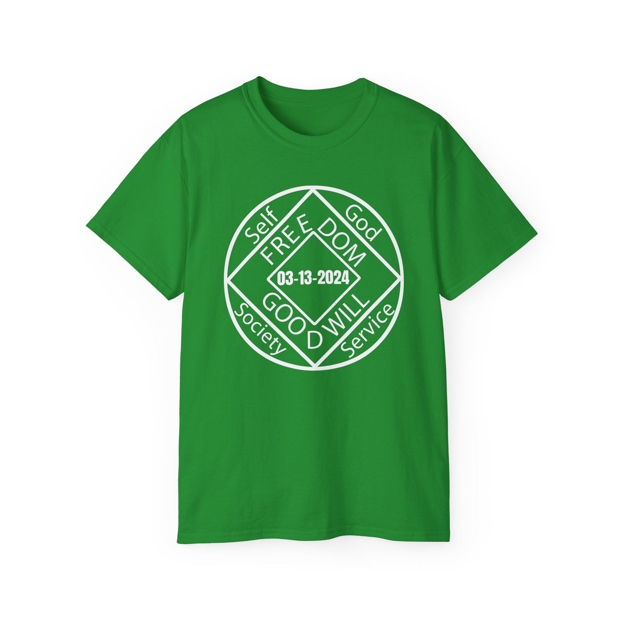 Custom Two-Sided NA Medallion dtg Tee