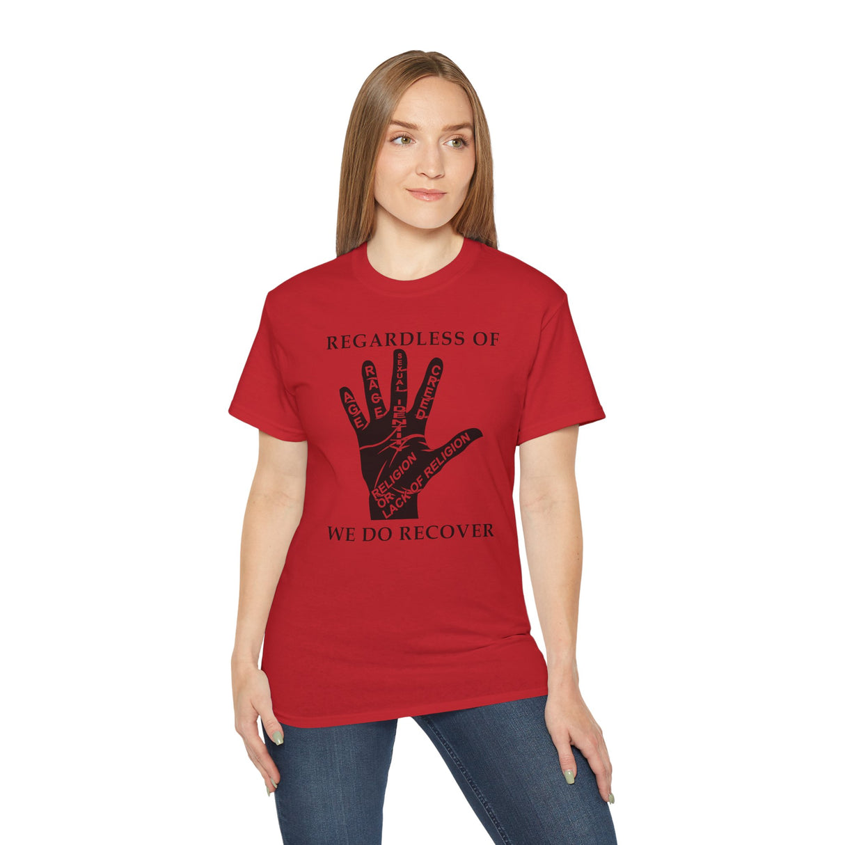 Regardless Of - We Do Recover dtg Tee