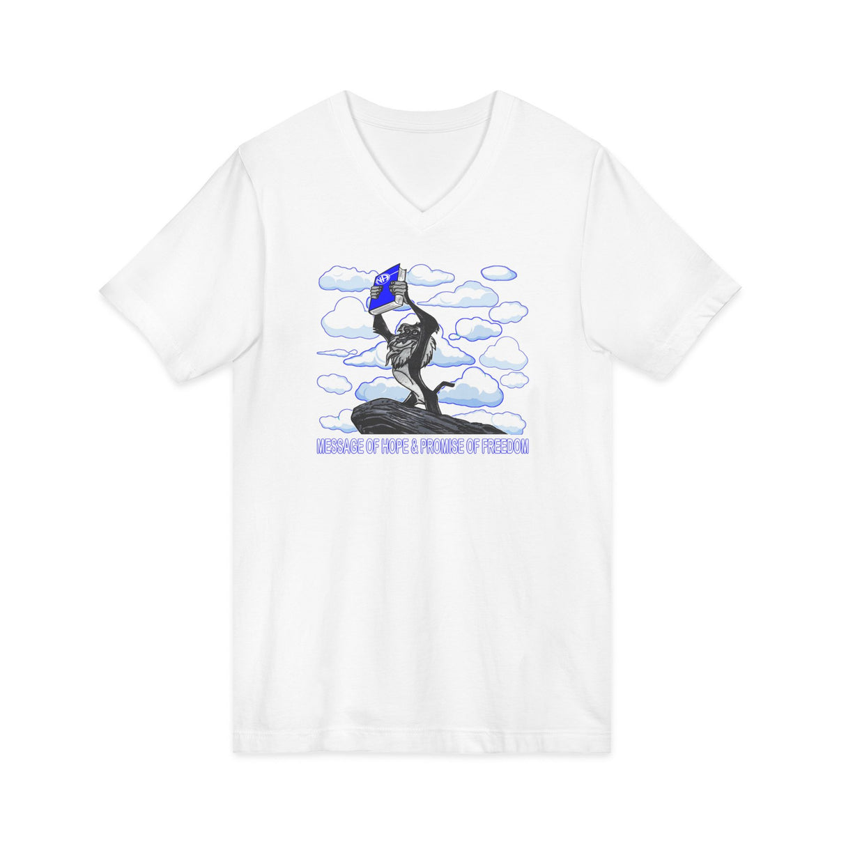 Rafiki The Messenger dtg V-Neck Tee