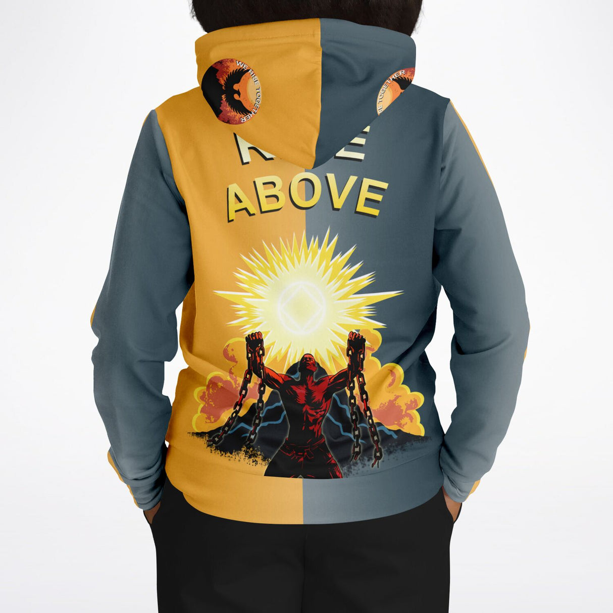 Rise Above AOP Hoodie