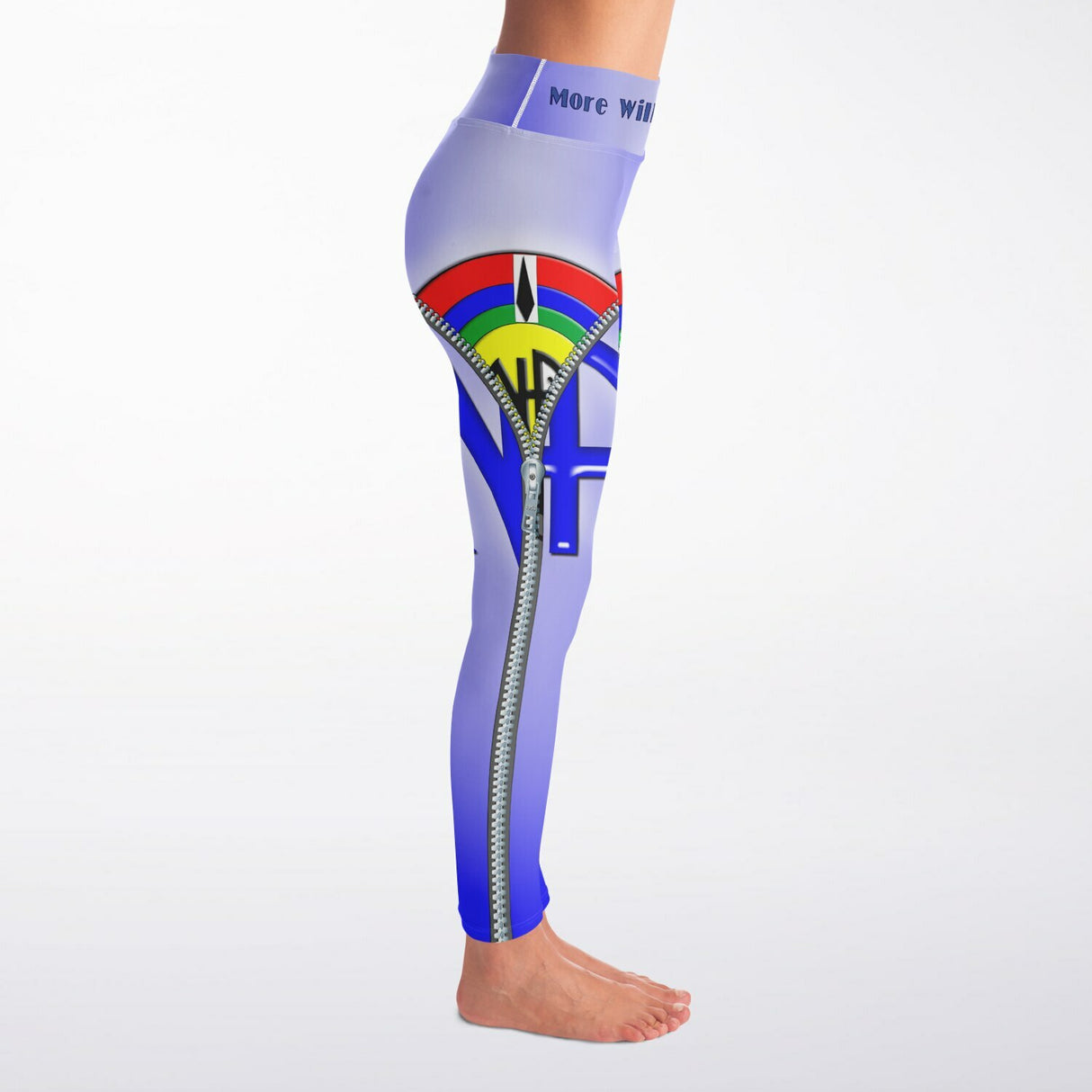 More Will Be Revealed Yoga Leggings - AOP