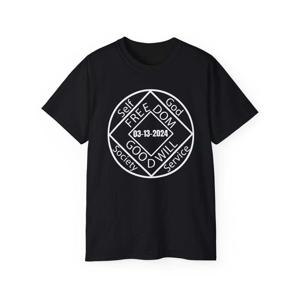 Custom Two-Sided NA Medallion dtg Tee