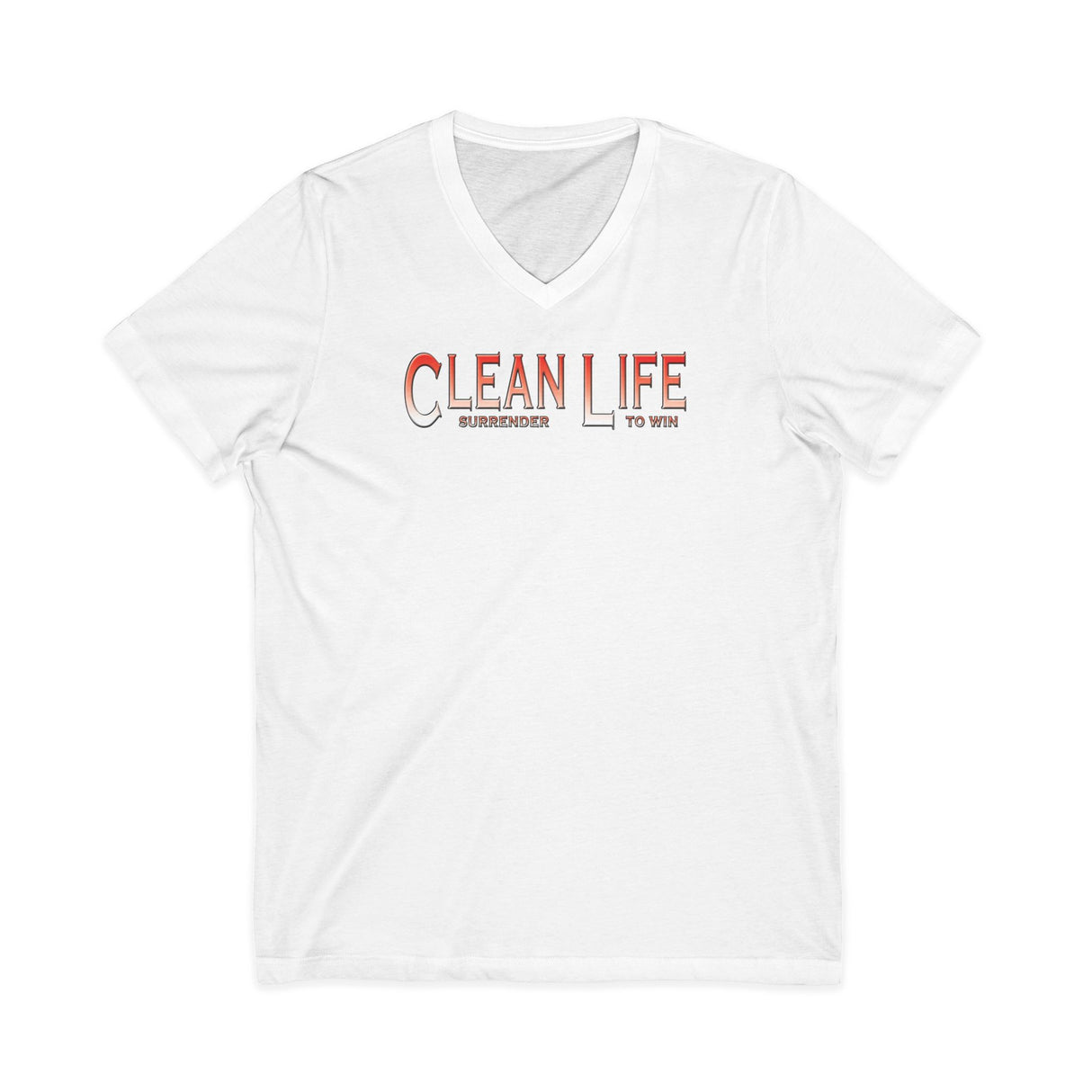 Clean Life V.2 dtg V-Neck Tee