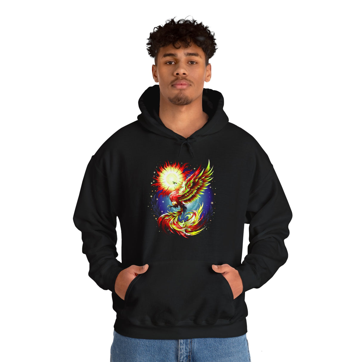 Phoenix Rising V.2 dtg Hoodie