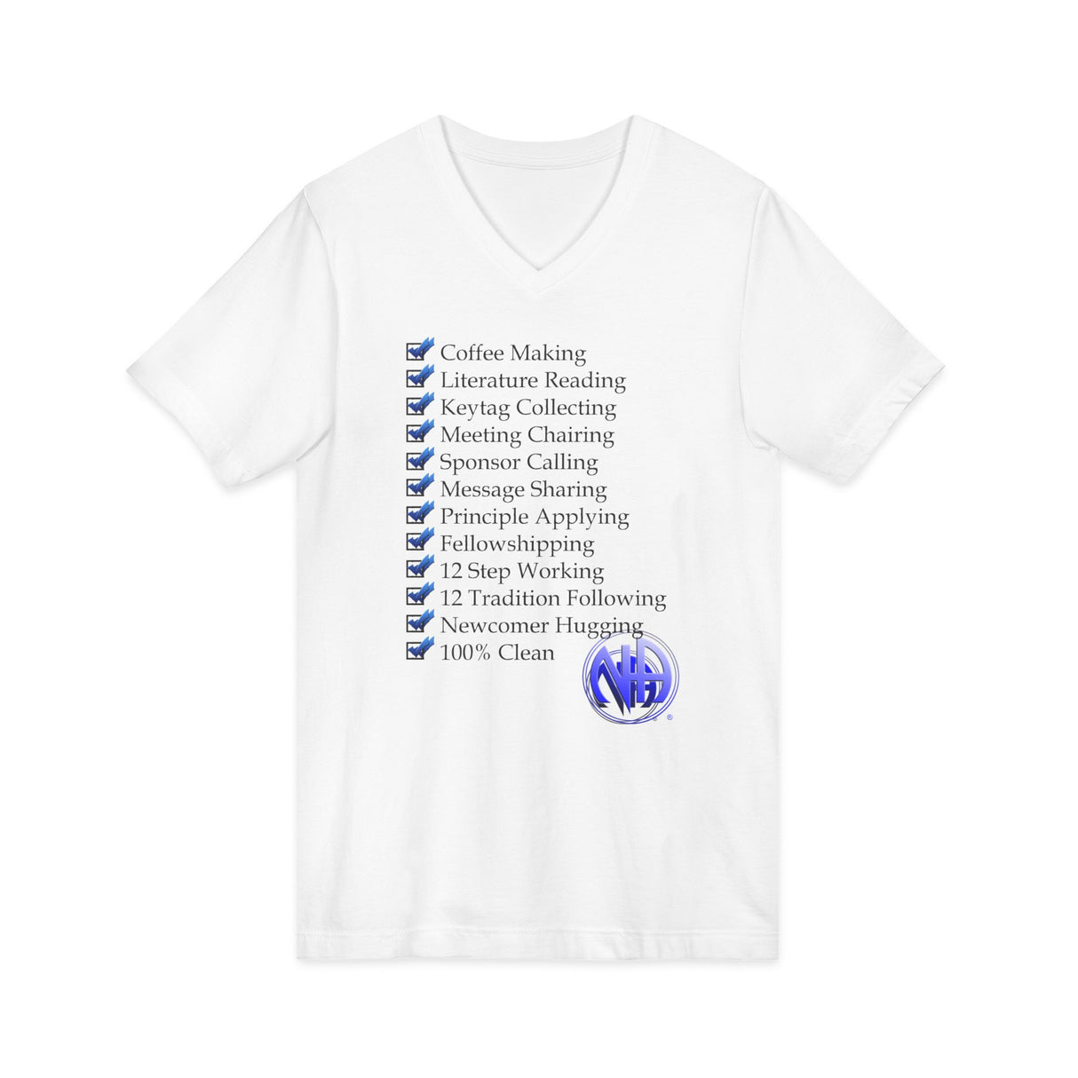 Member Of NA dtg V-Neck Tee