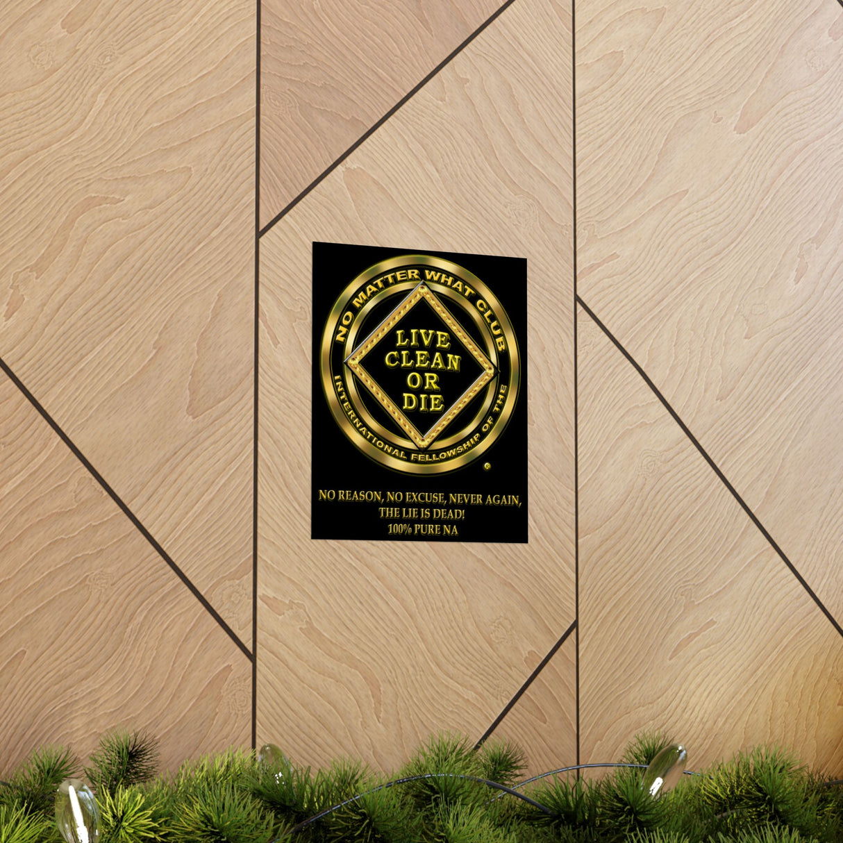No Matter What Gold Vertical Posters