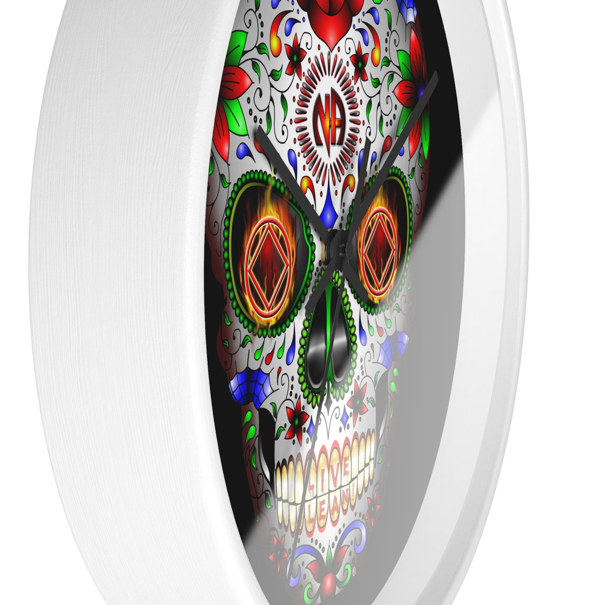 Sugar Skull Wall clock