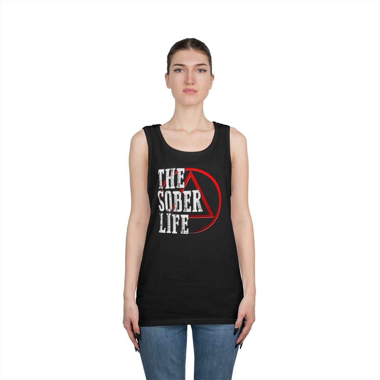 AA The Sober Life dtg Tank Top
