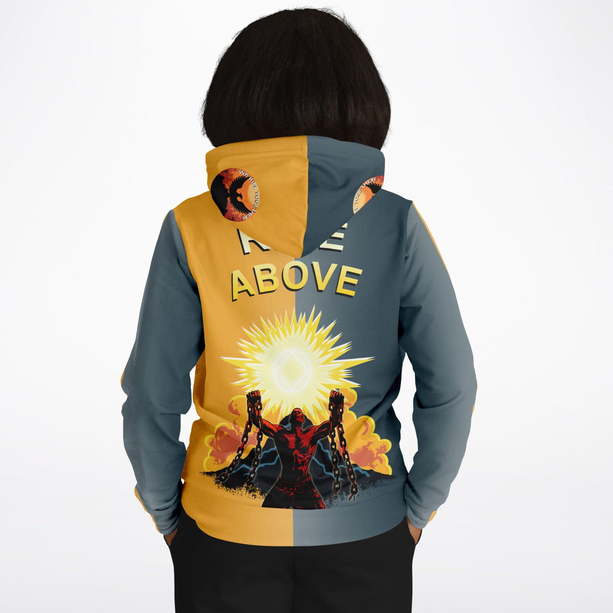 Rise Above AOP Hoodie